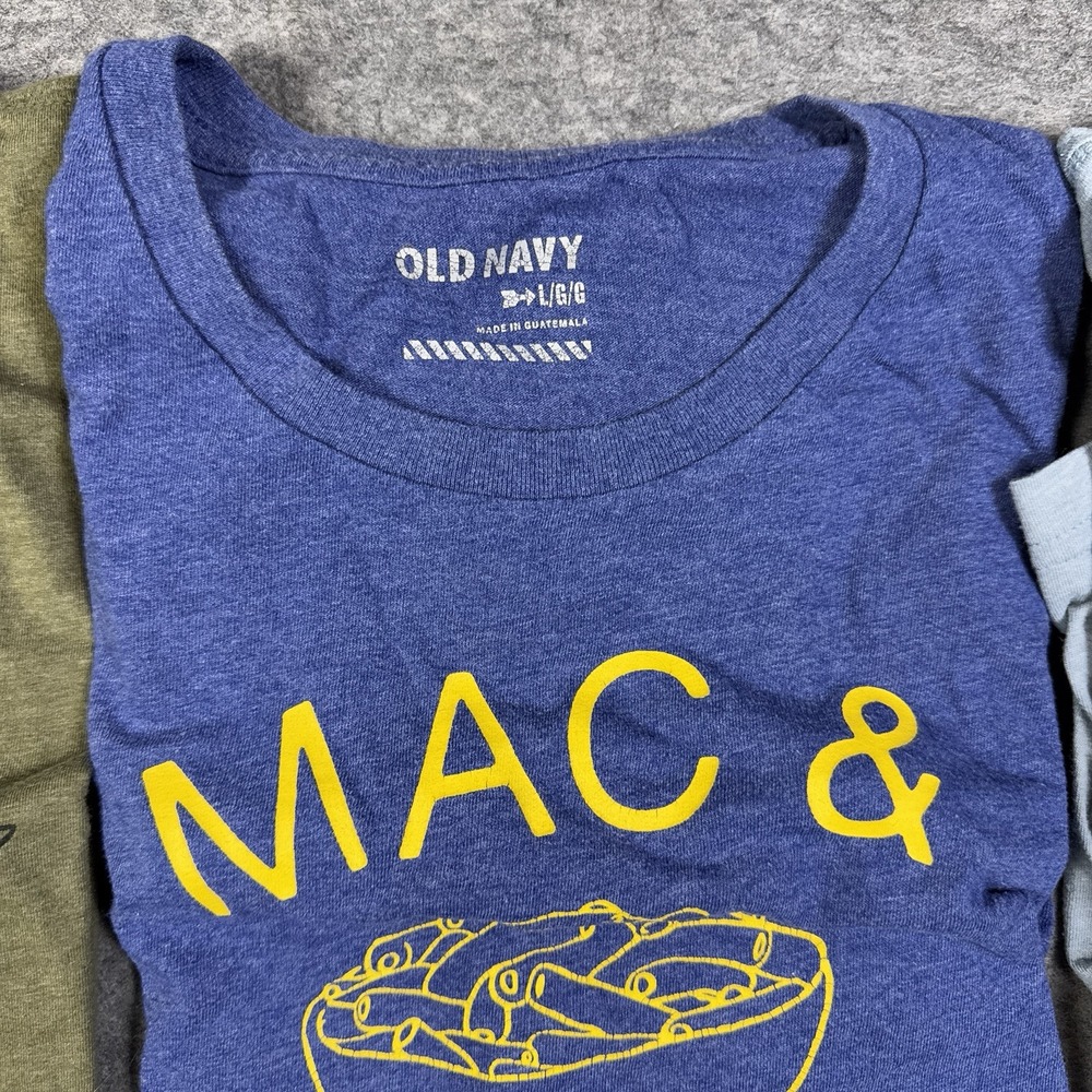 Food T Shirt Mens Medium Large Chef Orchard Mac Cheese Peppers Lot Bundle of 5 - Picture 3 of 10